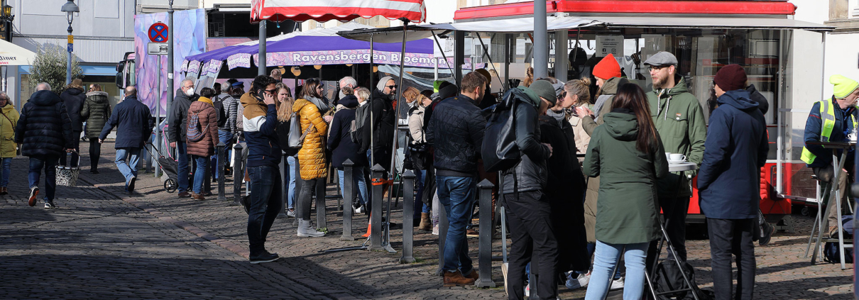 Szene Wochenmarkt Osnabrück Madus Cafe